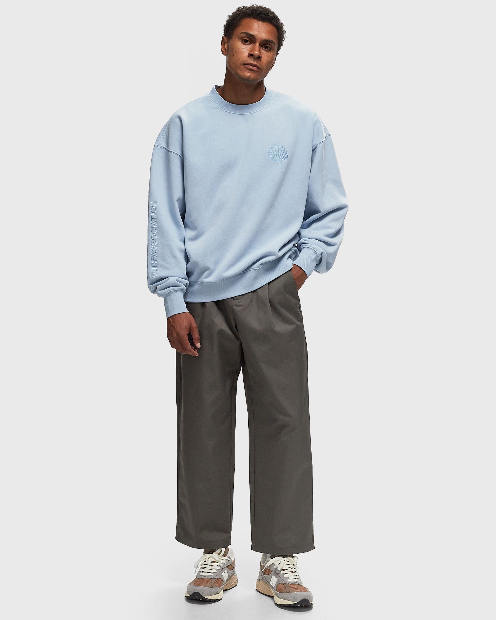 LOGO CREWNECK TONAL/SKYWAY CREWNECK