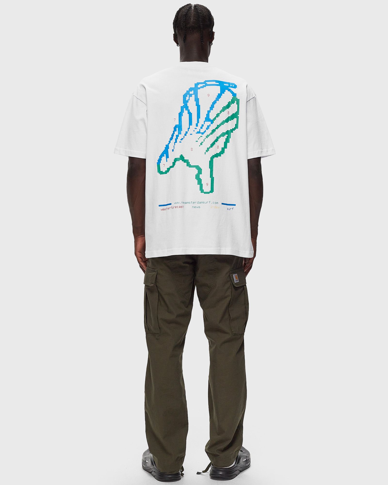 TELETEKST TEE WHITE TEE