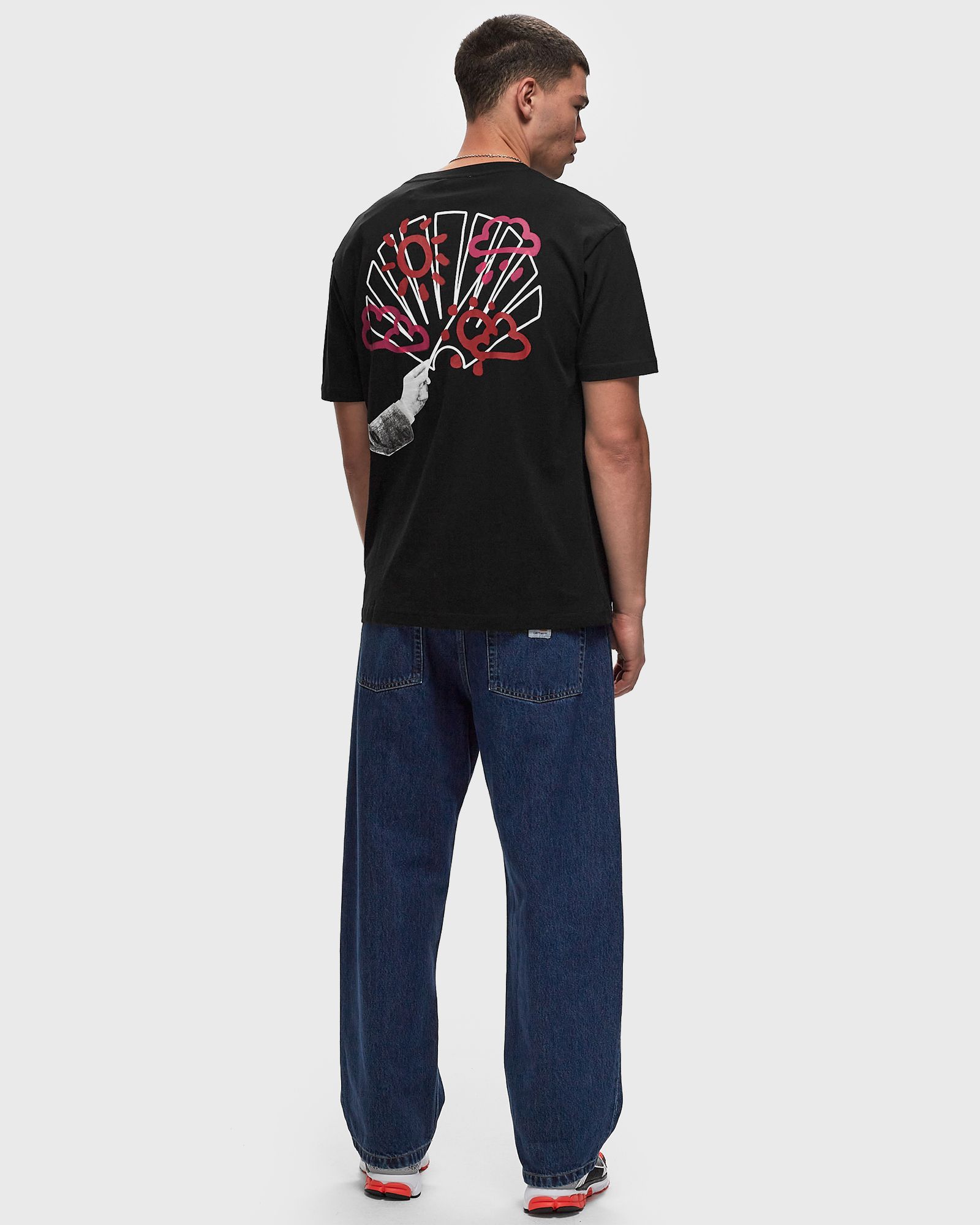 FORECAST TEE BLACK TEE