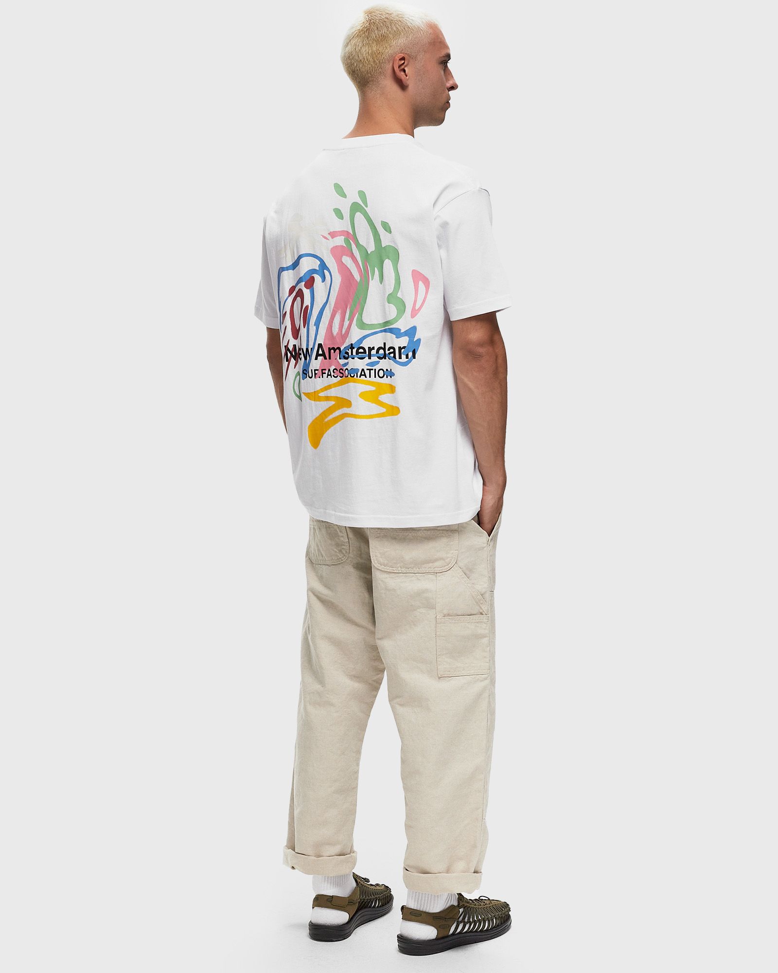 WEATHER ICONS TEE WHITE ICONS