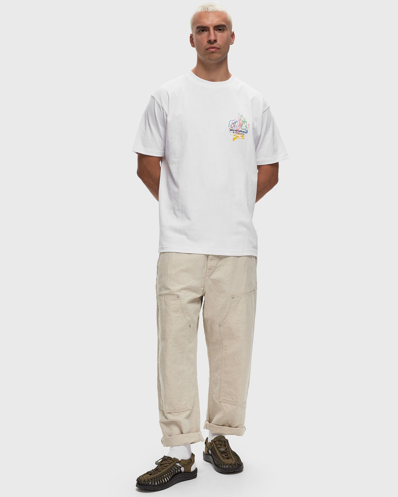 WEATHER ICONS TEE WHITE ICONS