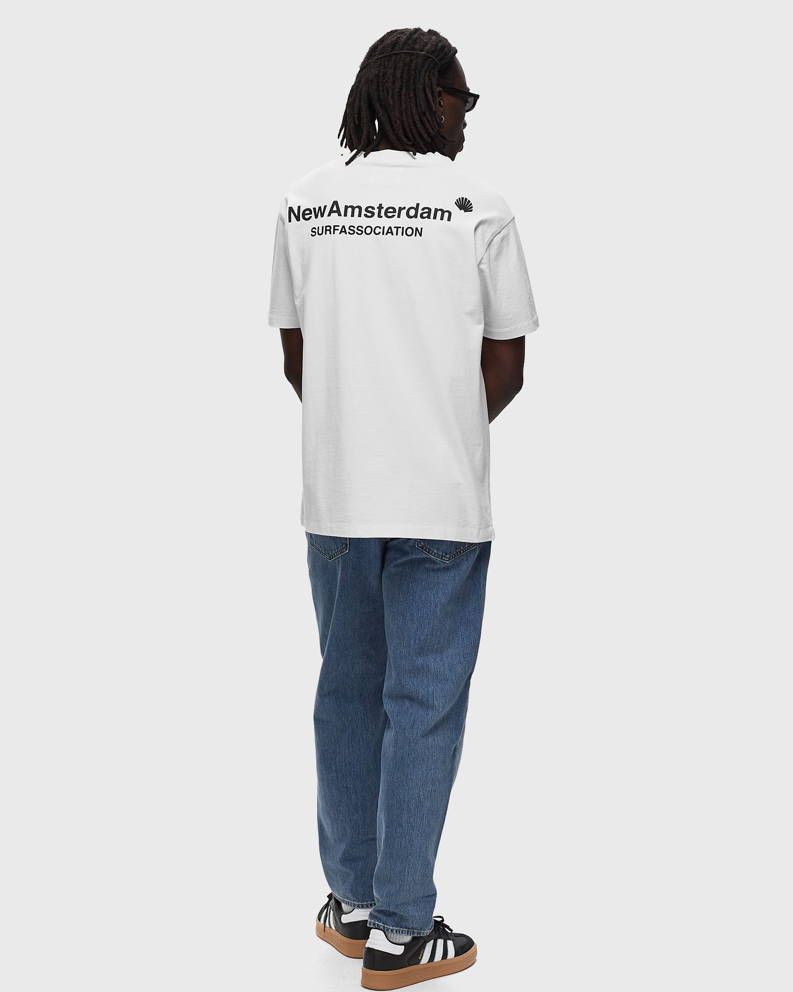 LOGO TEE WHITE/BLACK TEE