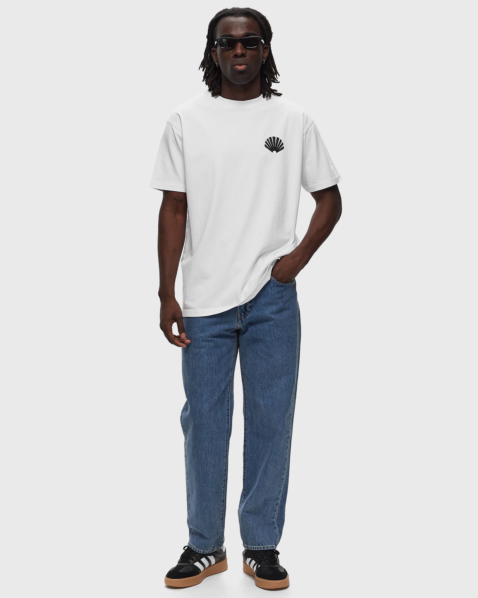 LOGO TEE WHITE/BLACK TEE