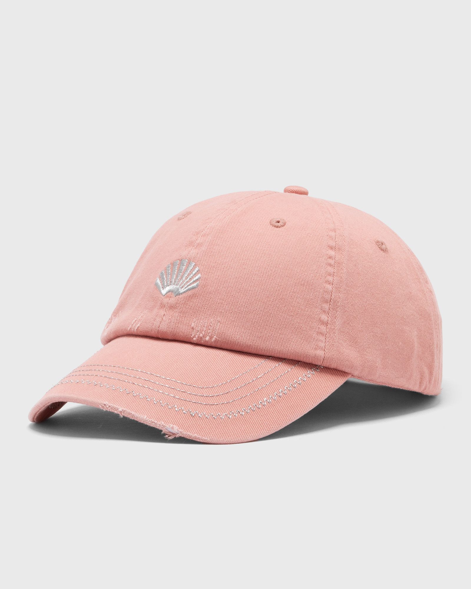 DISTRESSED LOGO CAP CAMEO BROWN LOGO