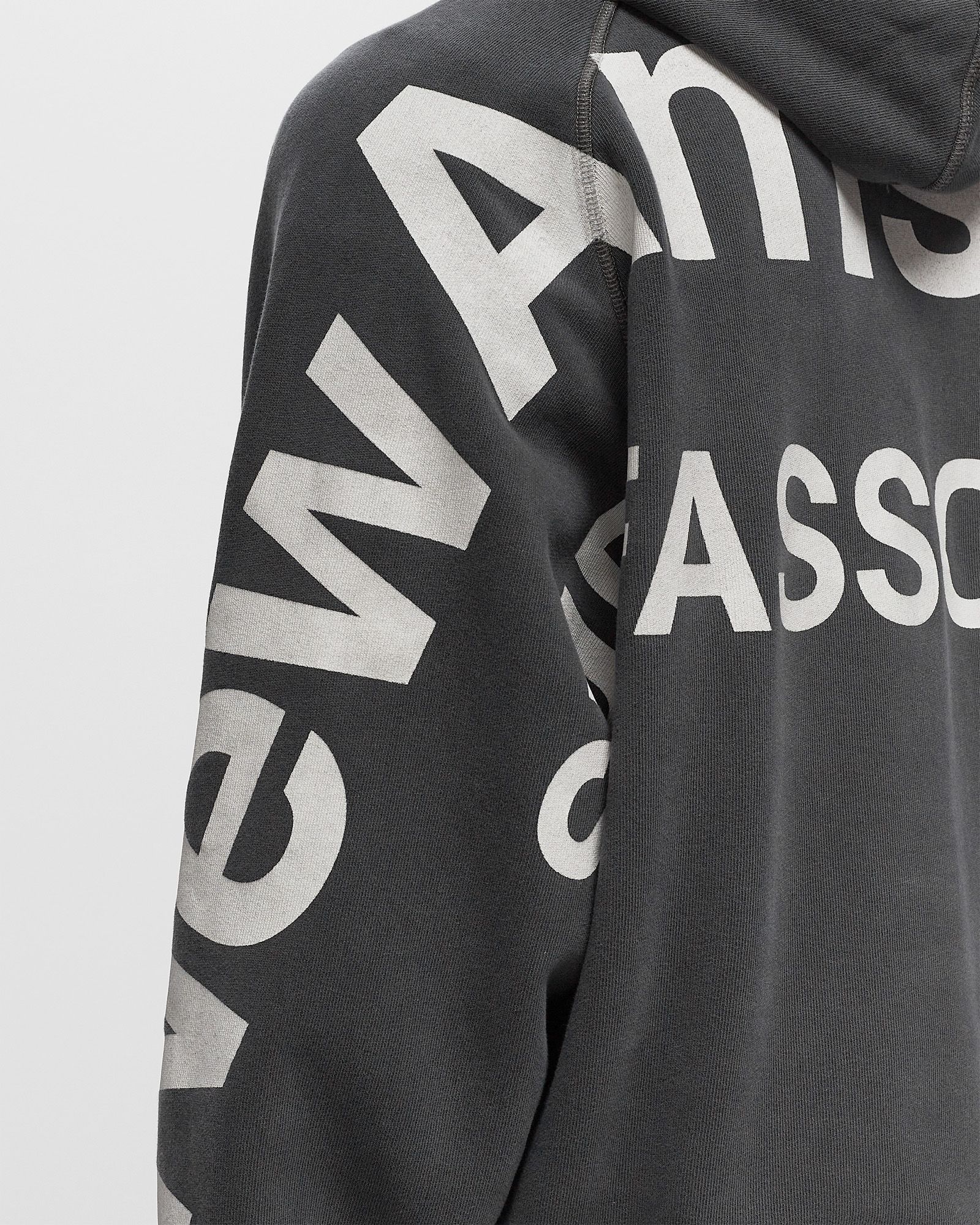 LOGO LINE HOODIE ANTHRACITE LINE