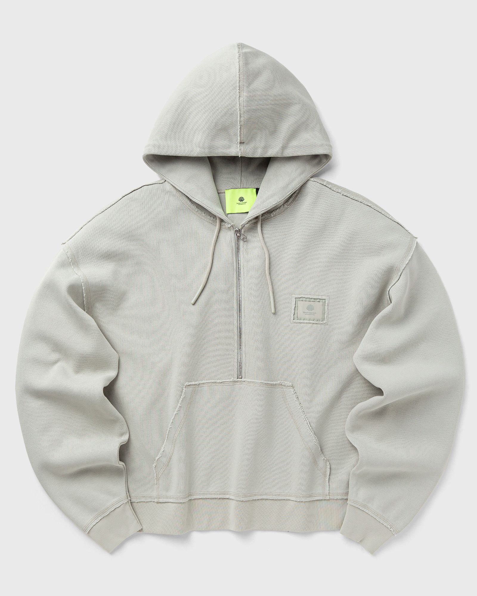 HALF ZIP HOODIE ALMOST AQUA ZIP