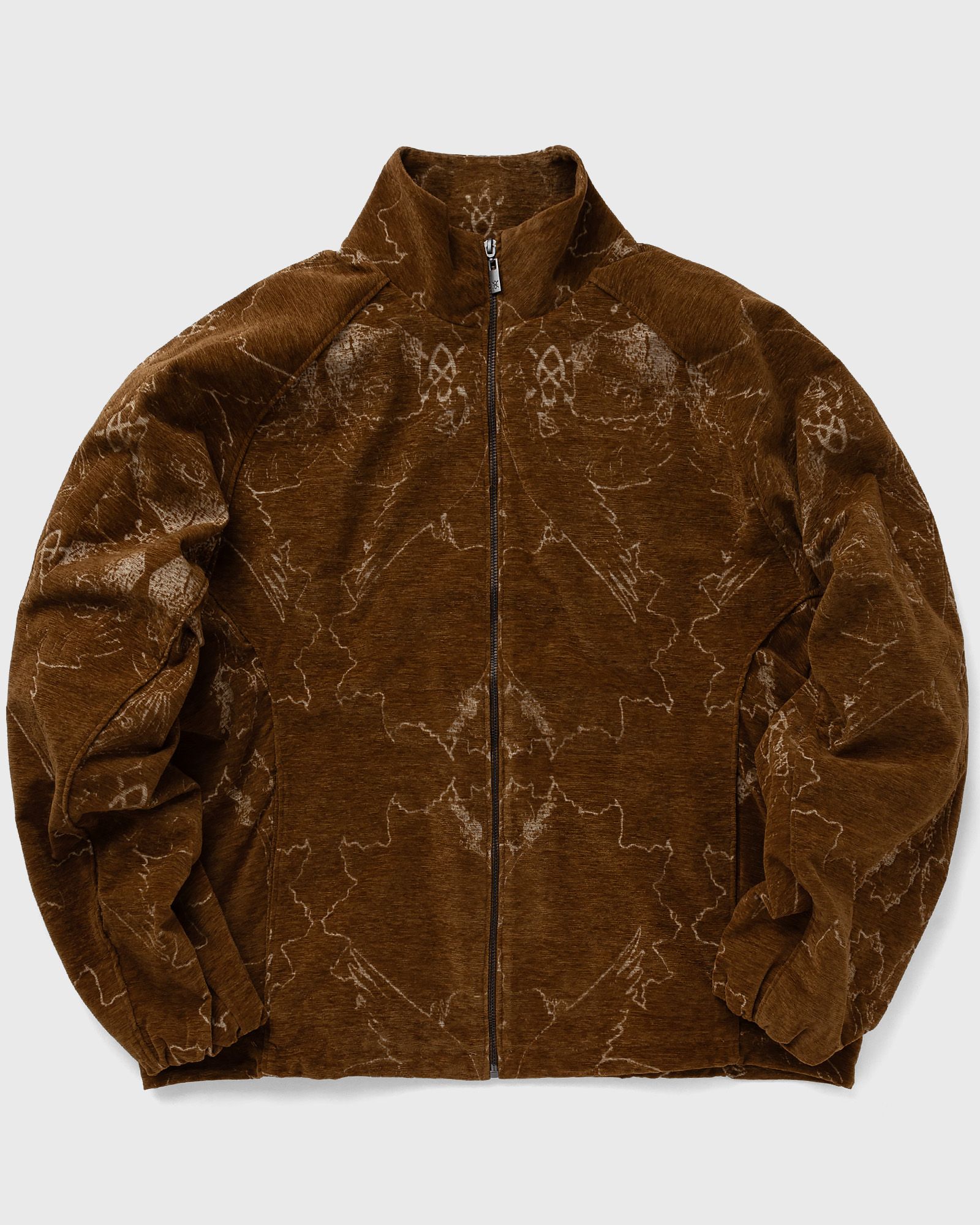 Daily Paper - search rhythm track jacket men track jackets brown|beige in größe:l