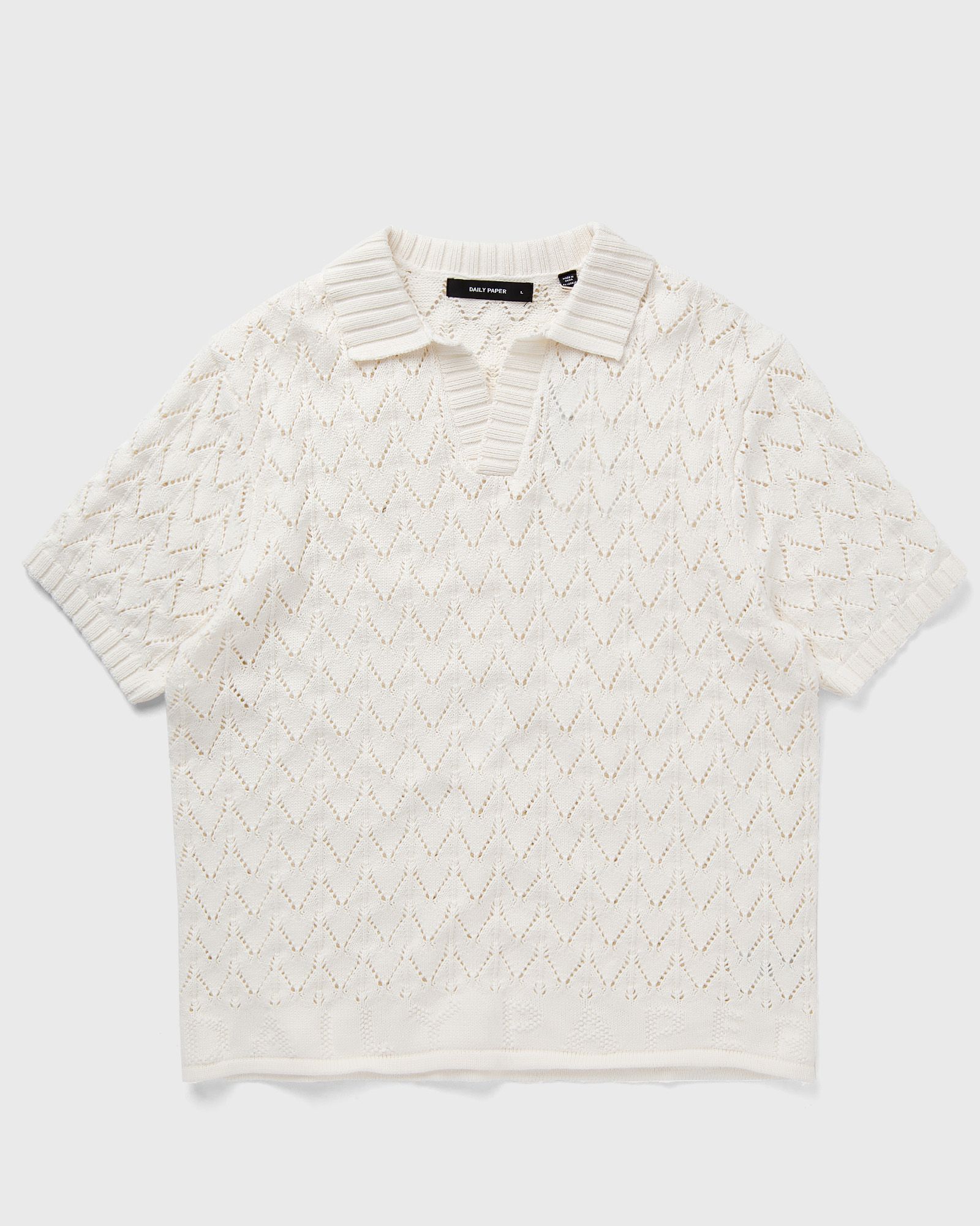 yinka relaxed knit ss polo