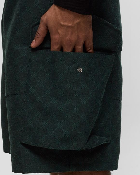 benji monogram cargo shorts