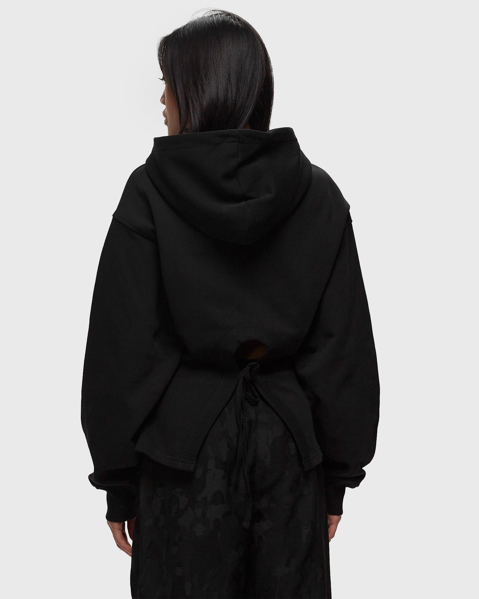 zoe open back hoodie