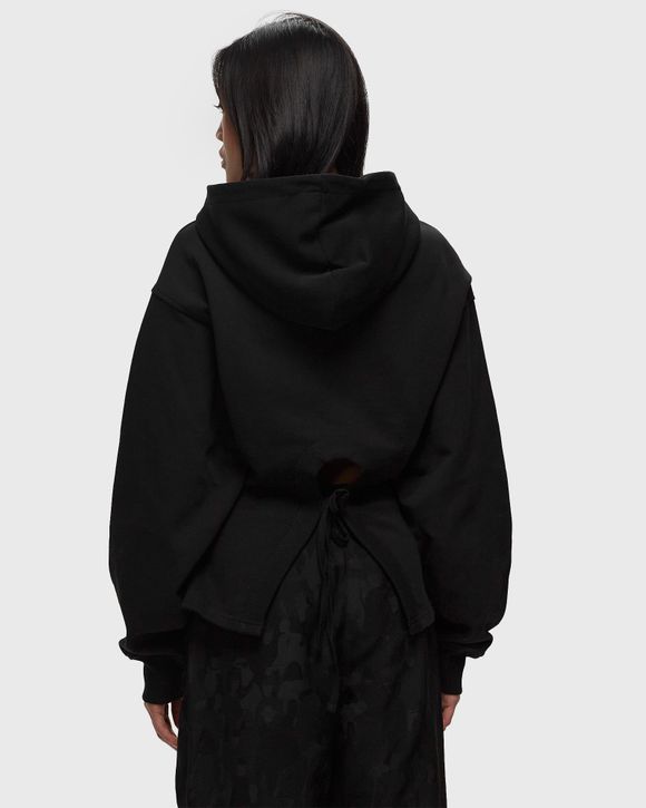zoe open back hoodie