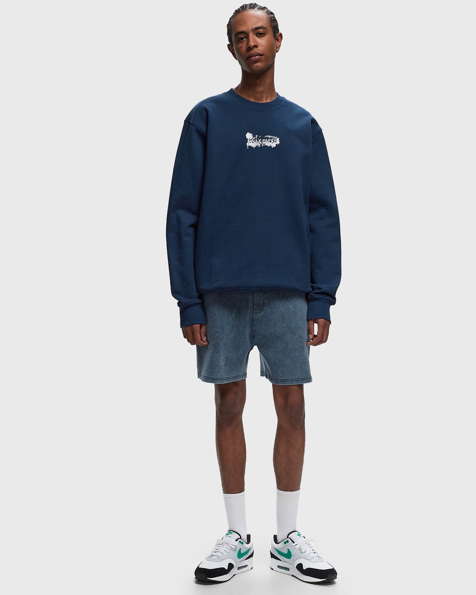 scratch logo sweater