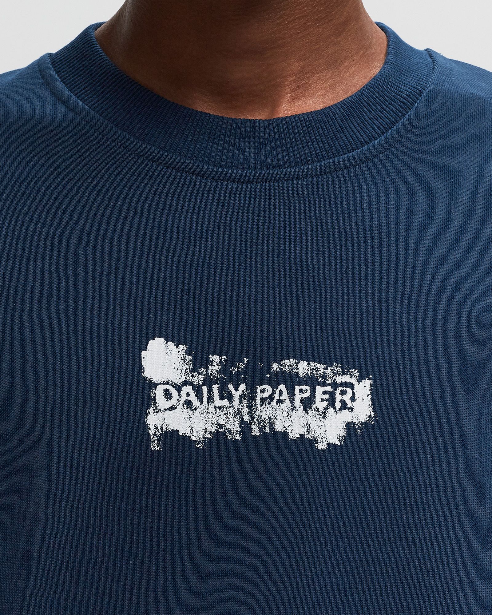 scratch logo sweater