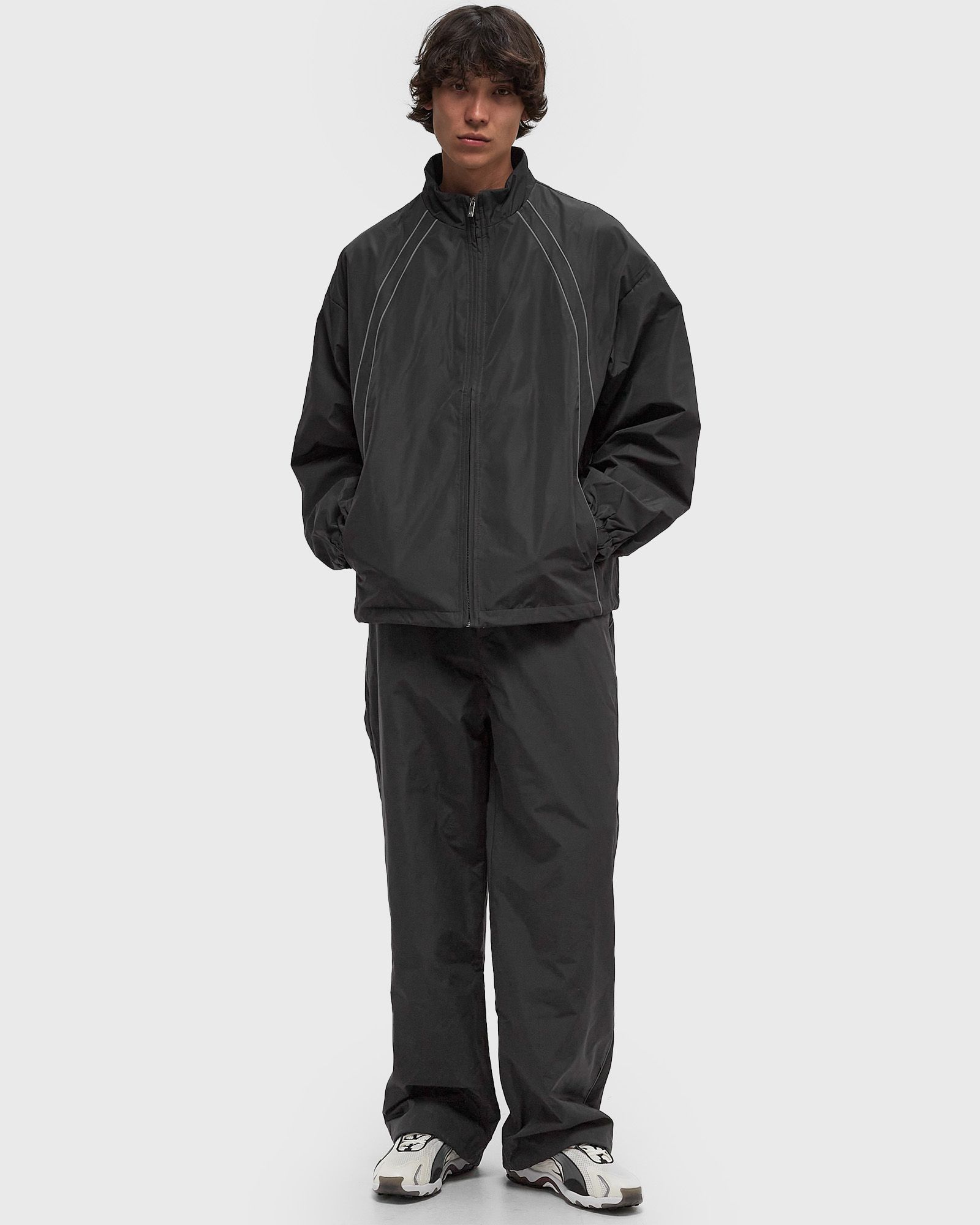 TAYE LOGO RELAXED TRACK JACKET