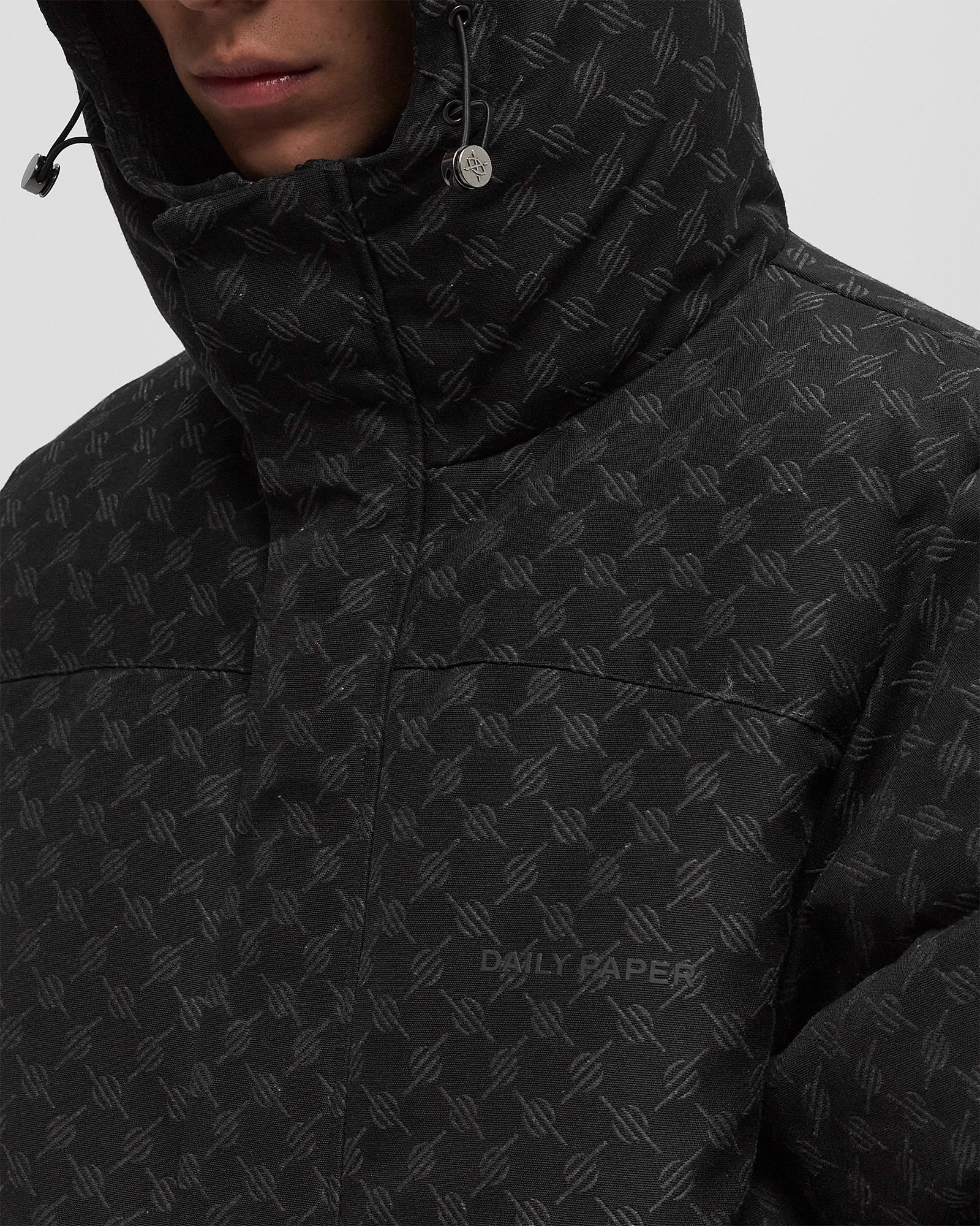 OBA COTTON MONOGRAM PUFFER