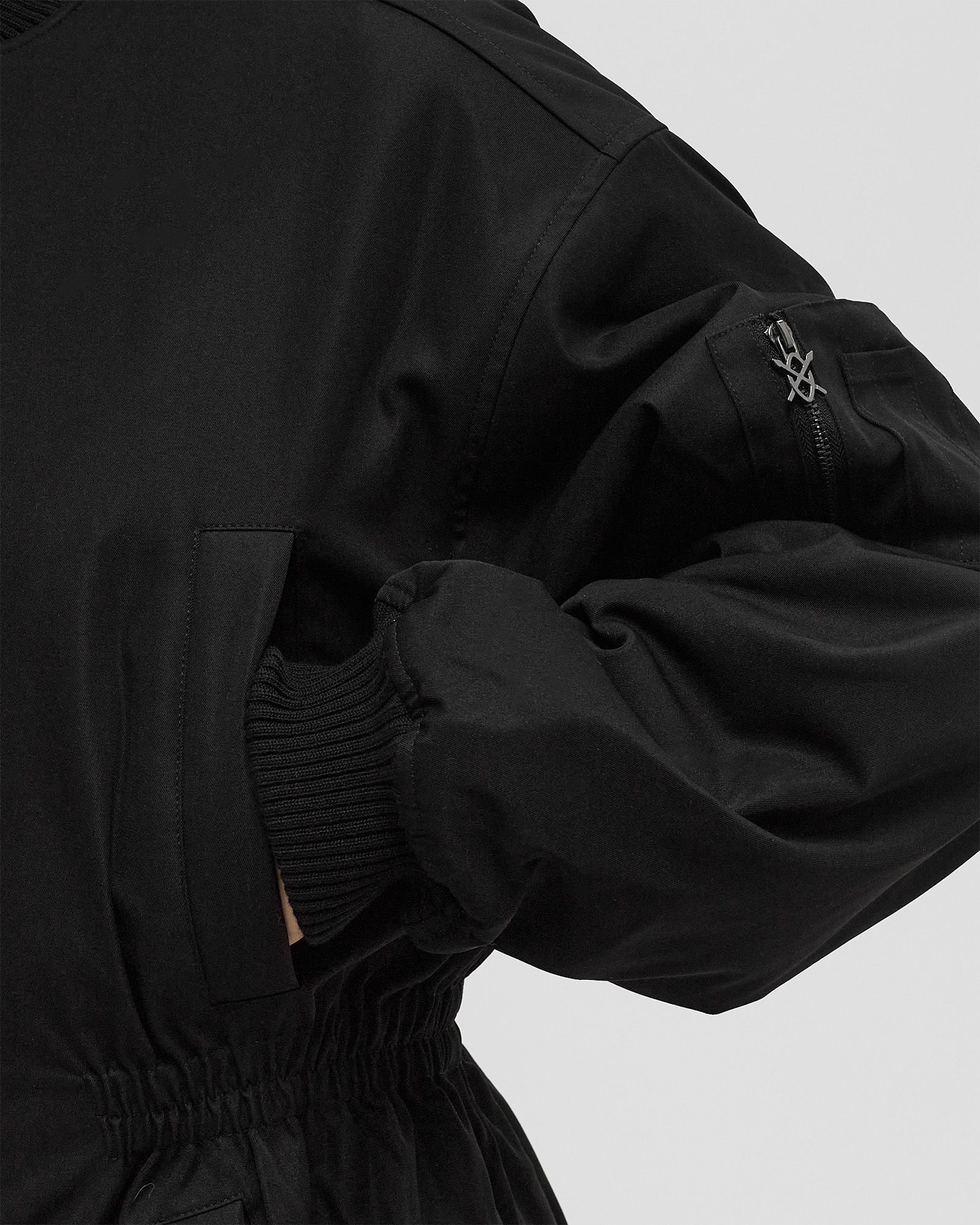 OVERSIZED LONG BOMBER