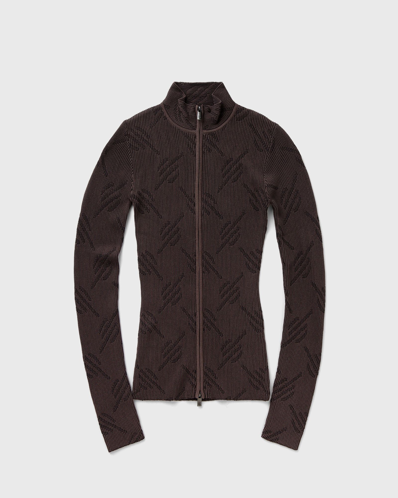 KNITTED MONOGRAM CARDIGAN