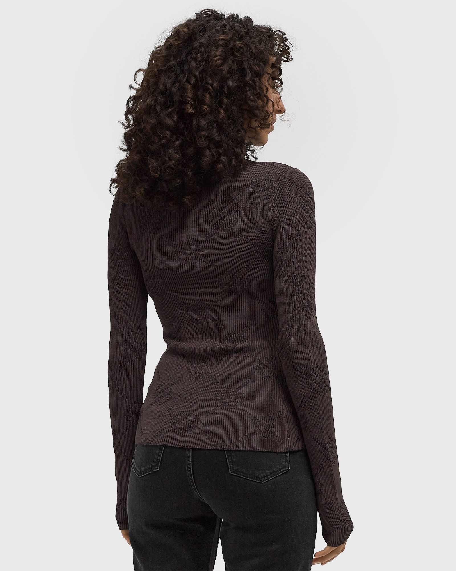 KNITTED MONOGRAM CARDIGAN