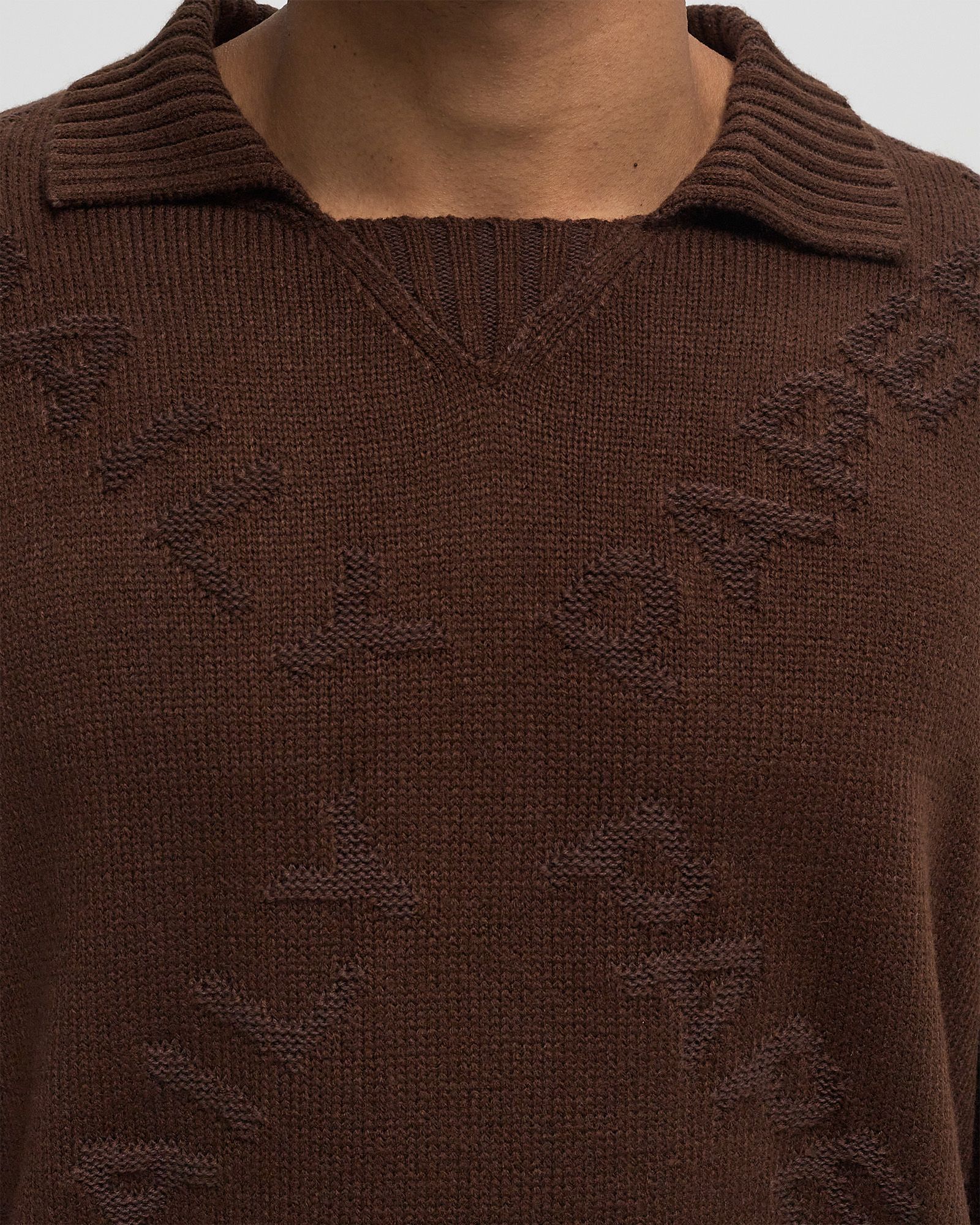 DIAMOND KNIT SWEATER