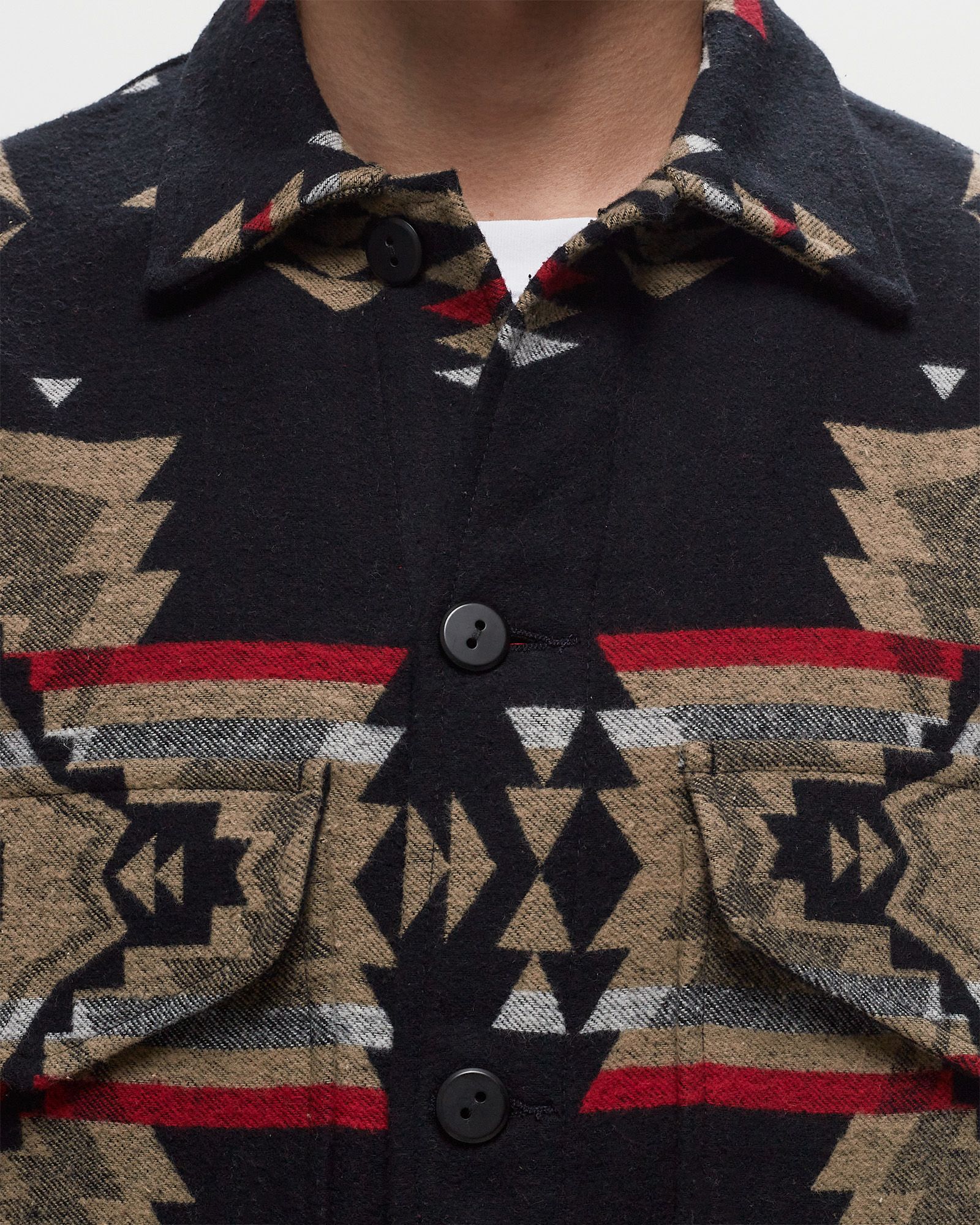 CPO JACKET BLACK HARDING