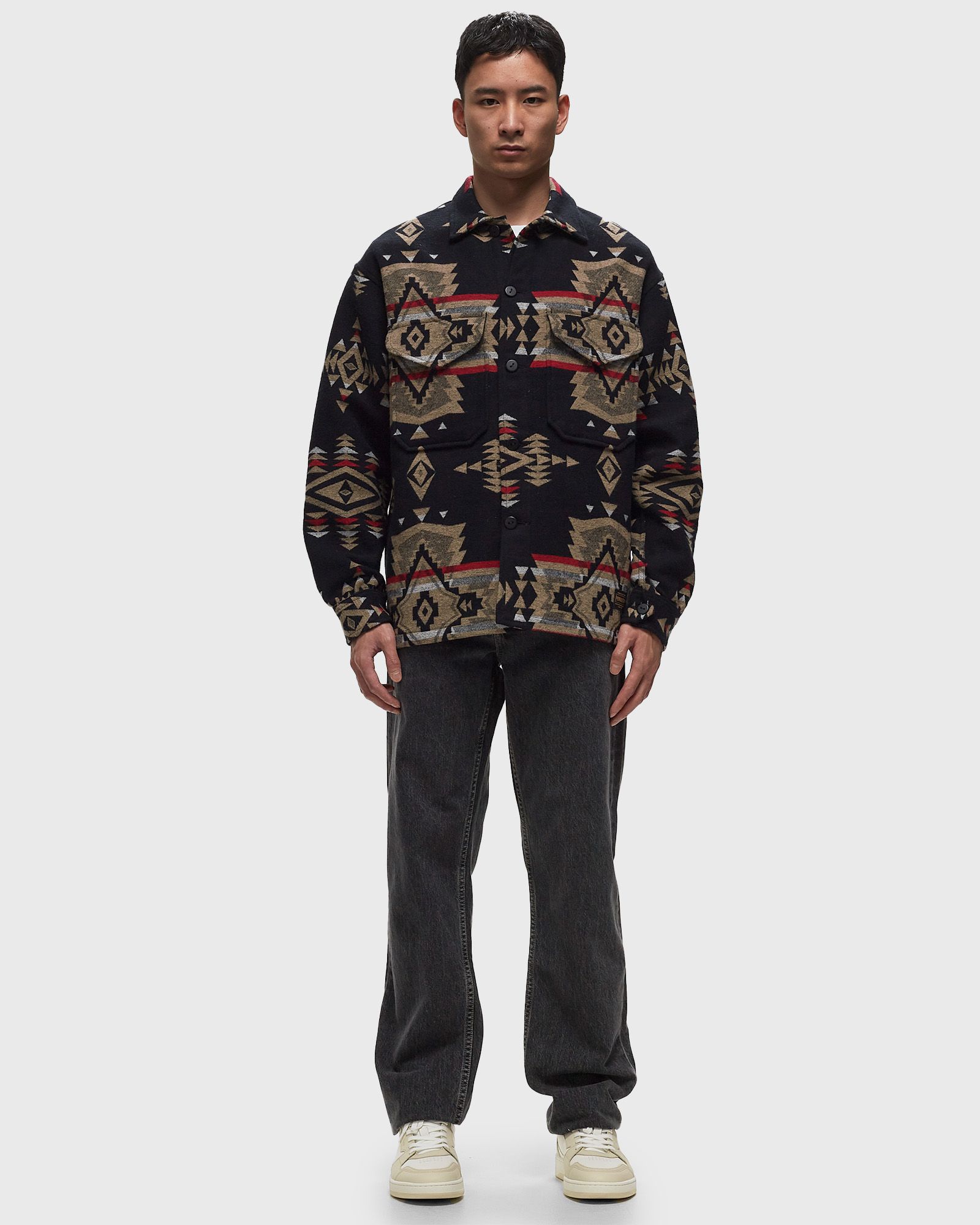 CPO JACKET BLACK HARDING