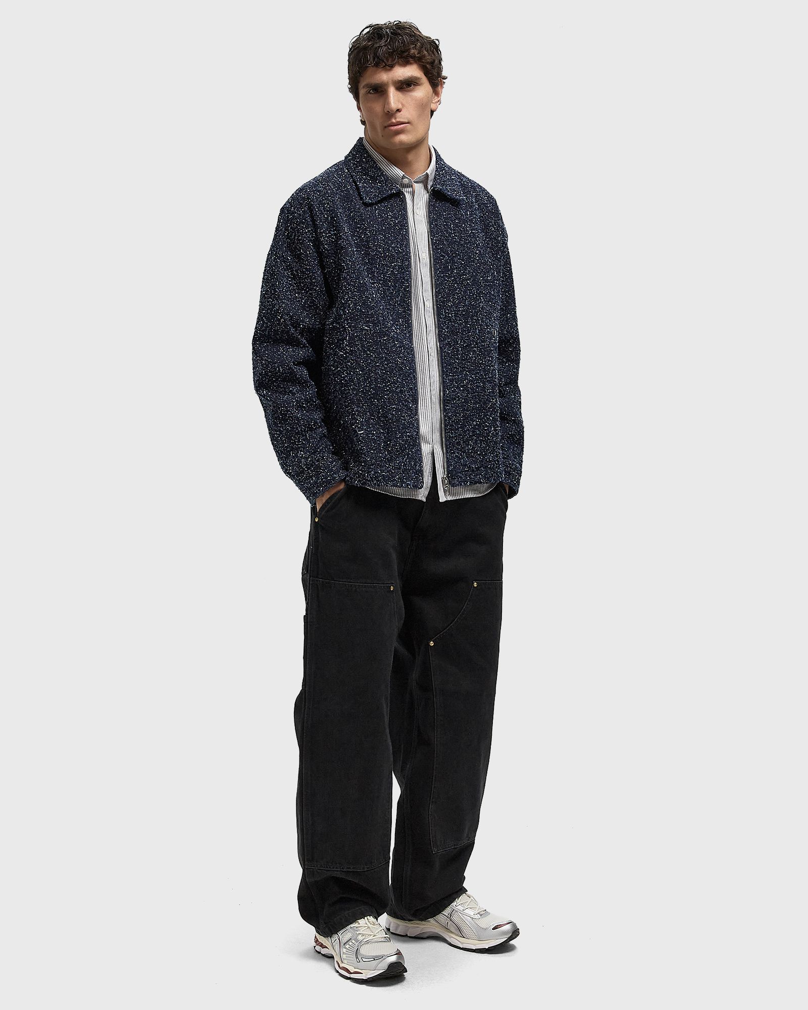 SPRAY OVERSHIRT DENIM BLUE