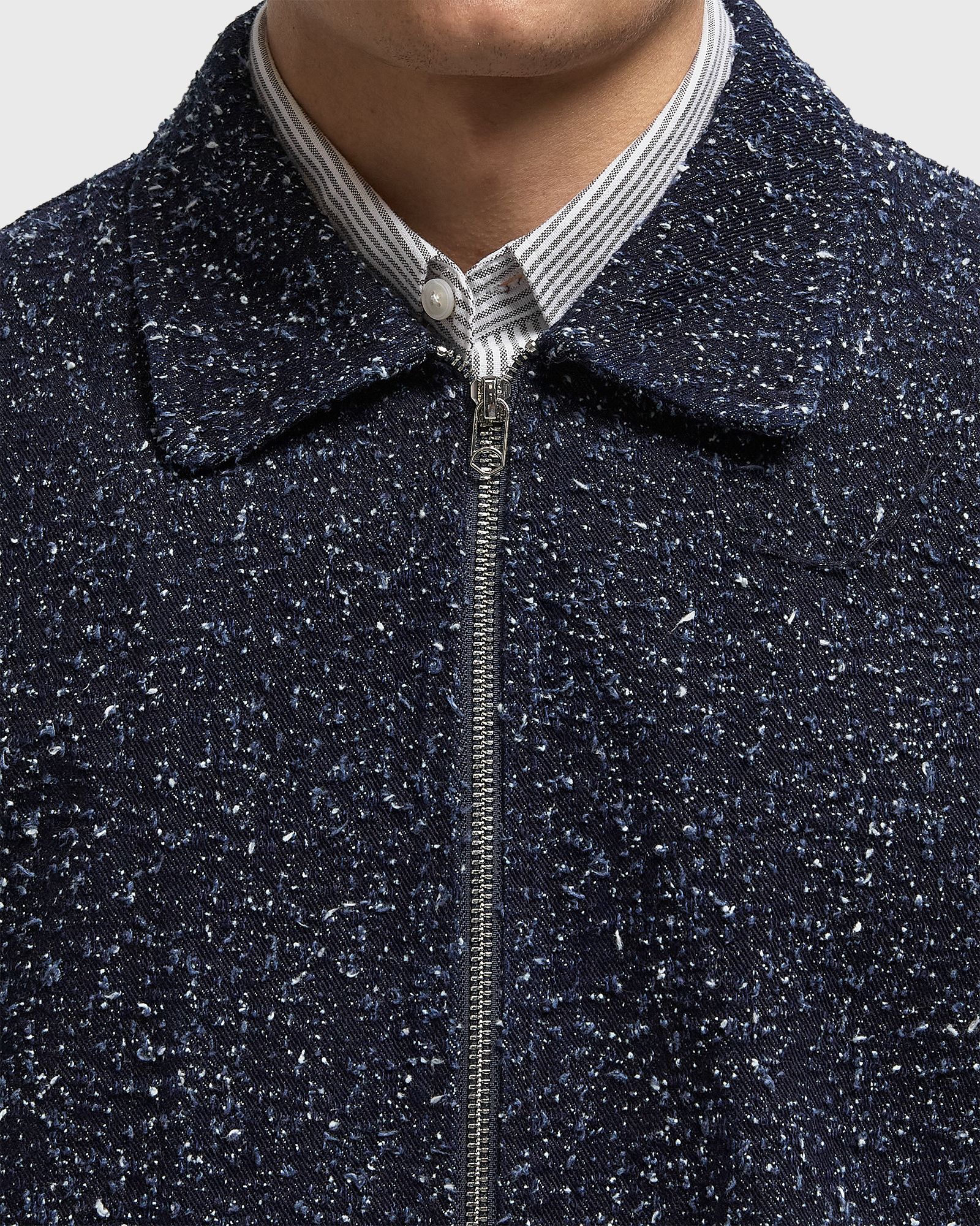 SPRAY OVERSHIRT DENIM BLUE