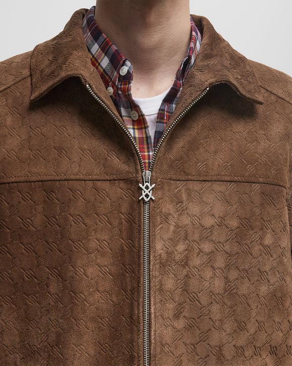 camel suede jacket