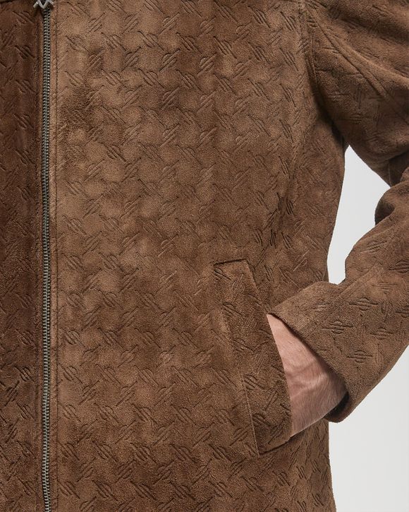 camel suede jacket