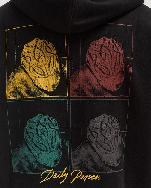 パーカー・フーディ DAILY PAPER Men Hoodies FRAME 2511046 BLACK Black Daily Paper frame hoodie Black | BSTN Store