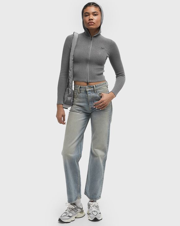 Thumbnail - Rib knit hoodie