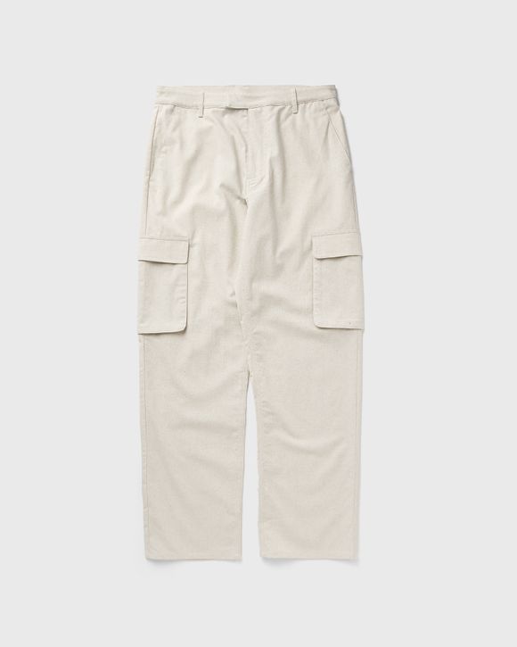 パンツ DAILY PAPER SS25 LINEN CARGO PANTS (2511124 BEIGE) Daily Paper - Beige Linen Cargo Pants – Daily Paper US