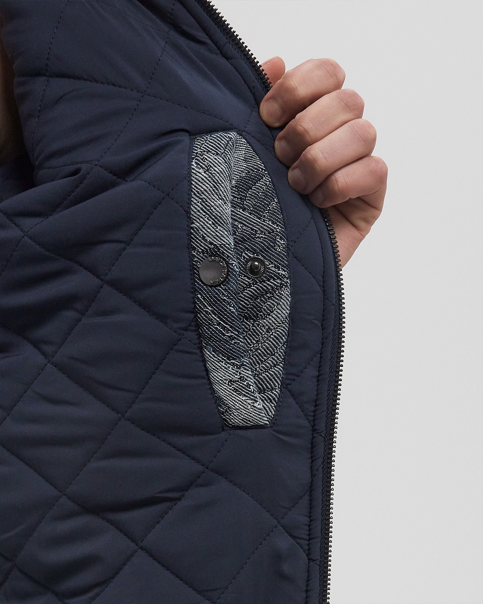 camo monogram denim bomber