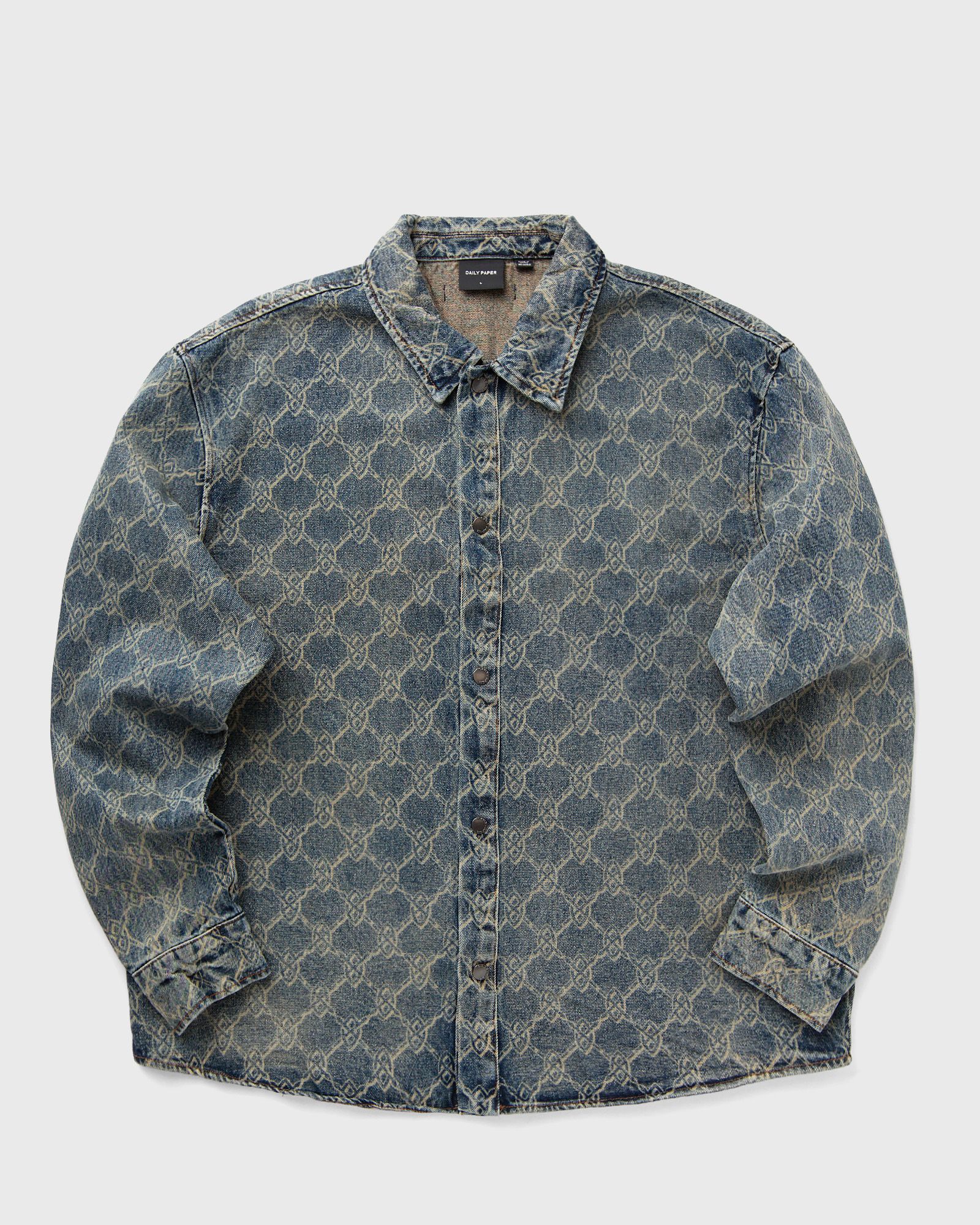 shield laser denim shirt