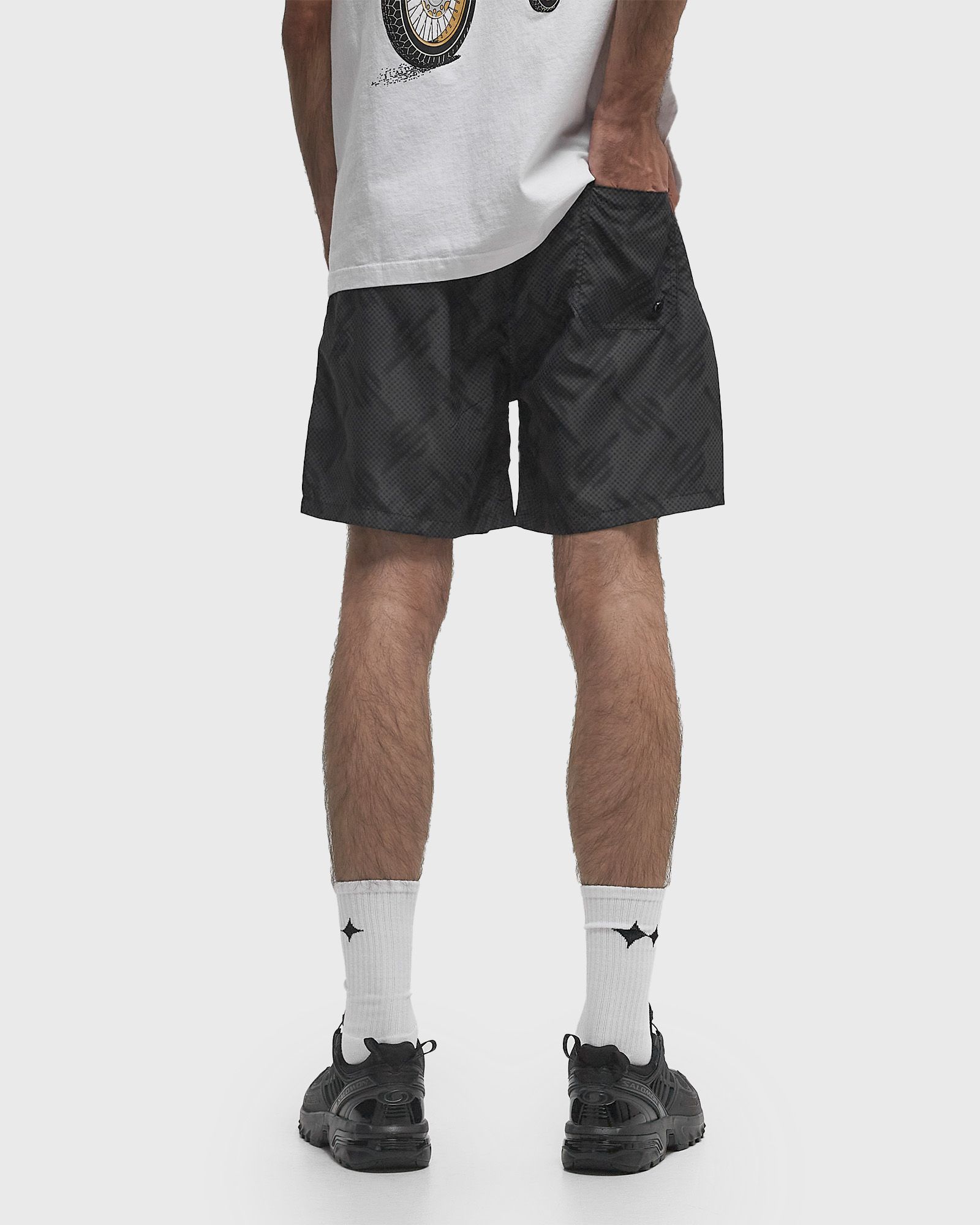 dotted monogram swimshorts