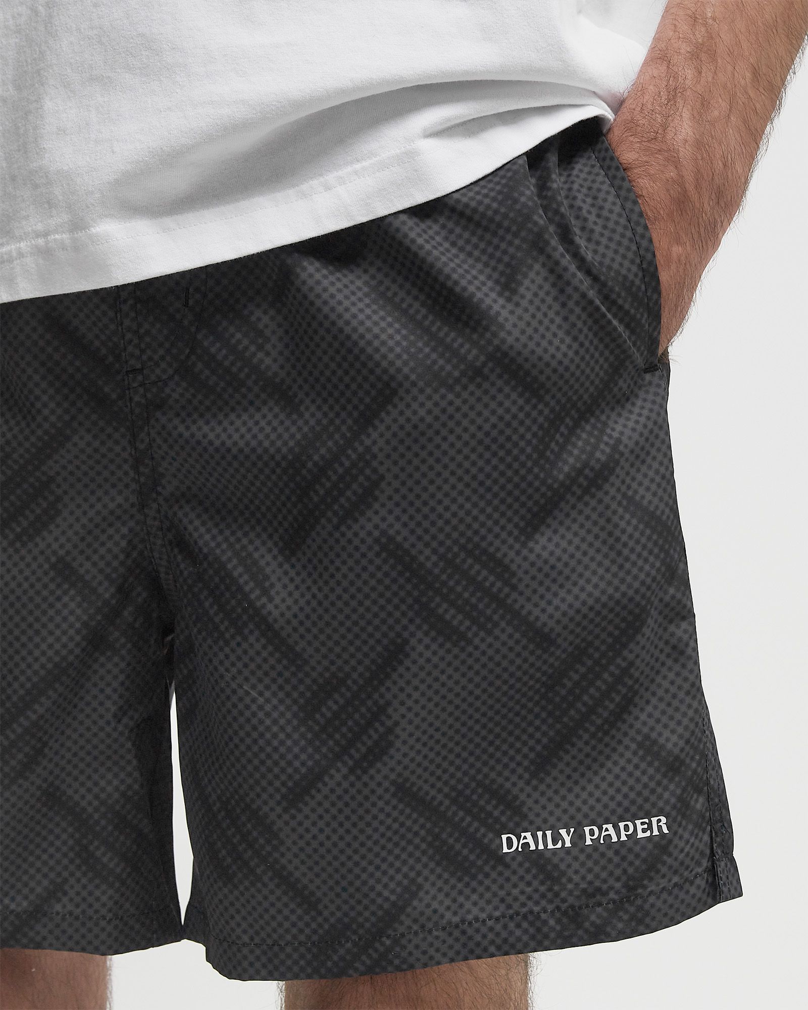 dotted monogram swimshorts