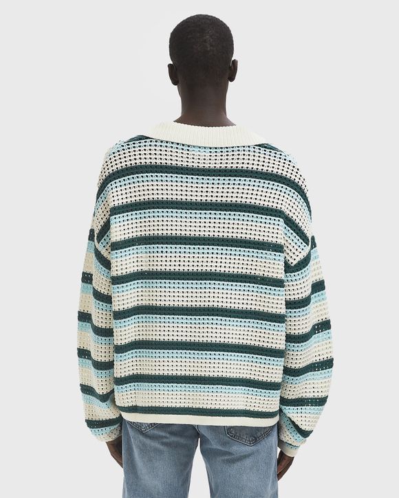 CROCHET V-NECK SWEATER