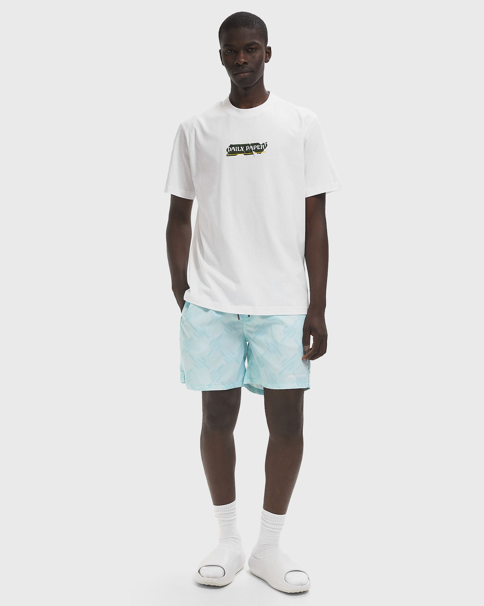 DOTTED MONOGRAM SWIMSHORTS