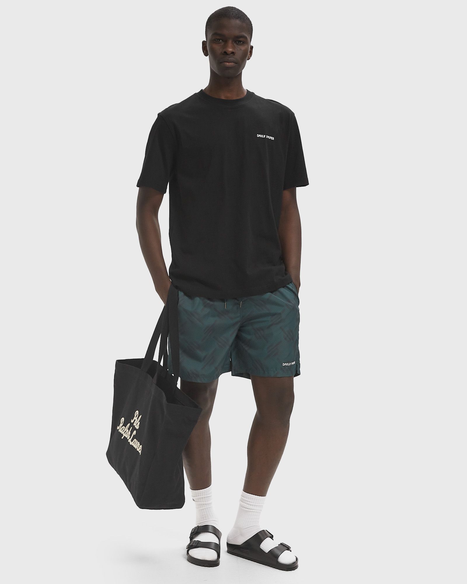 DOTTED MONOGRAM SWIMSHORTS