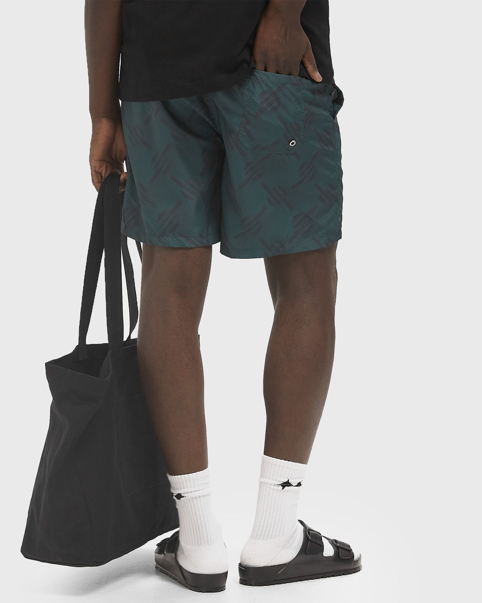 DOTTED MONOGRAM SWIMSHORTS