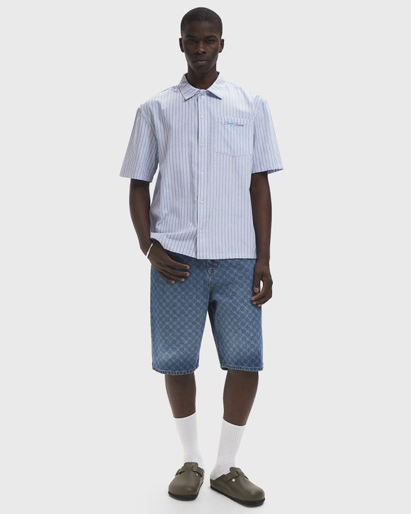 Daily Paper MONOGRAM DENIM SHORTS Blue | BSTN Store