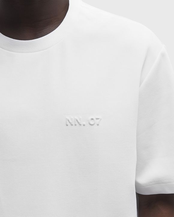 Tシャツ・カットソー NN07 SS25 T-shirts (2513457250 NAT SS LOGO TEE 3457WHITE) Nat 3457 men's t-shirt - White - Buy online at NN.07®