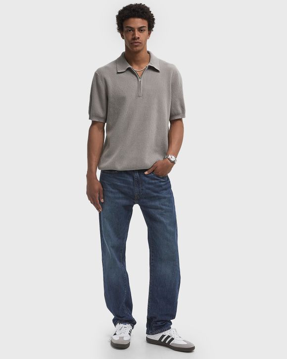 NN.07 DANNY ZIP POLO 6429 Grey | BSTN Store