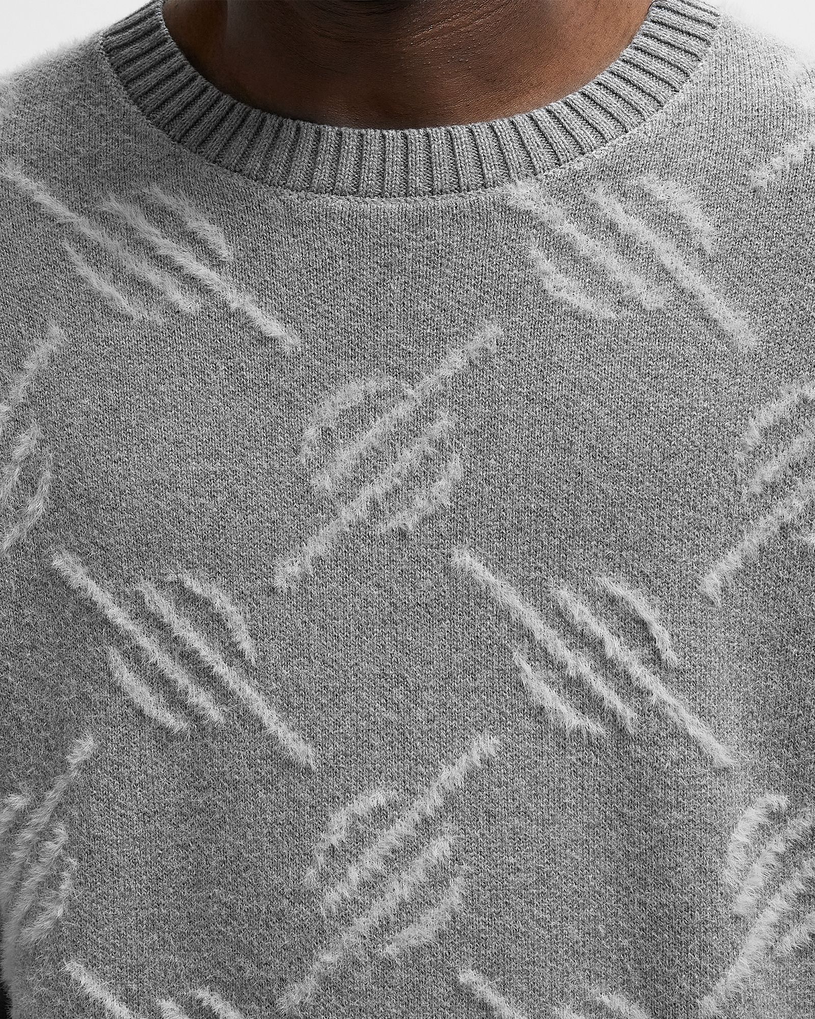 tevin monogram knit sweater