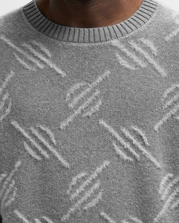 tevin monogram knit sweater