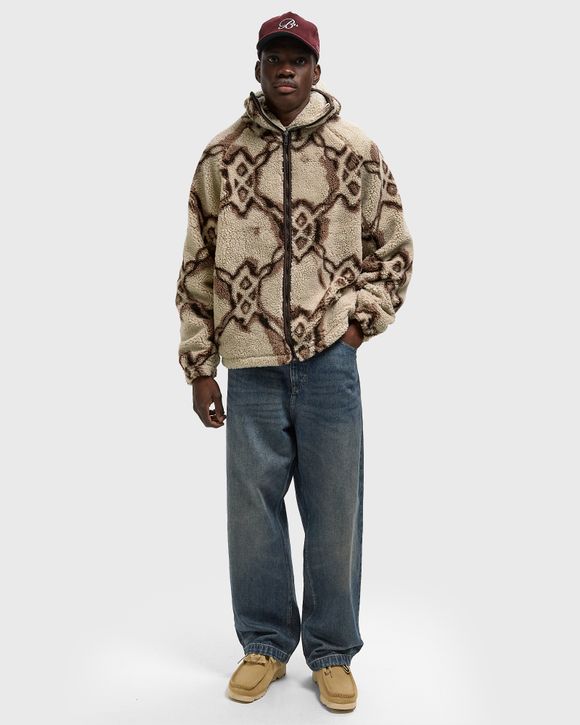 Thumbnail - Burned shield sherpa hoodie