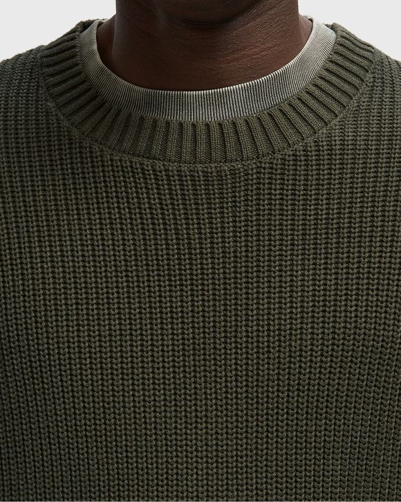 band knit sweater