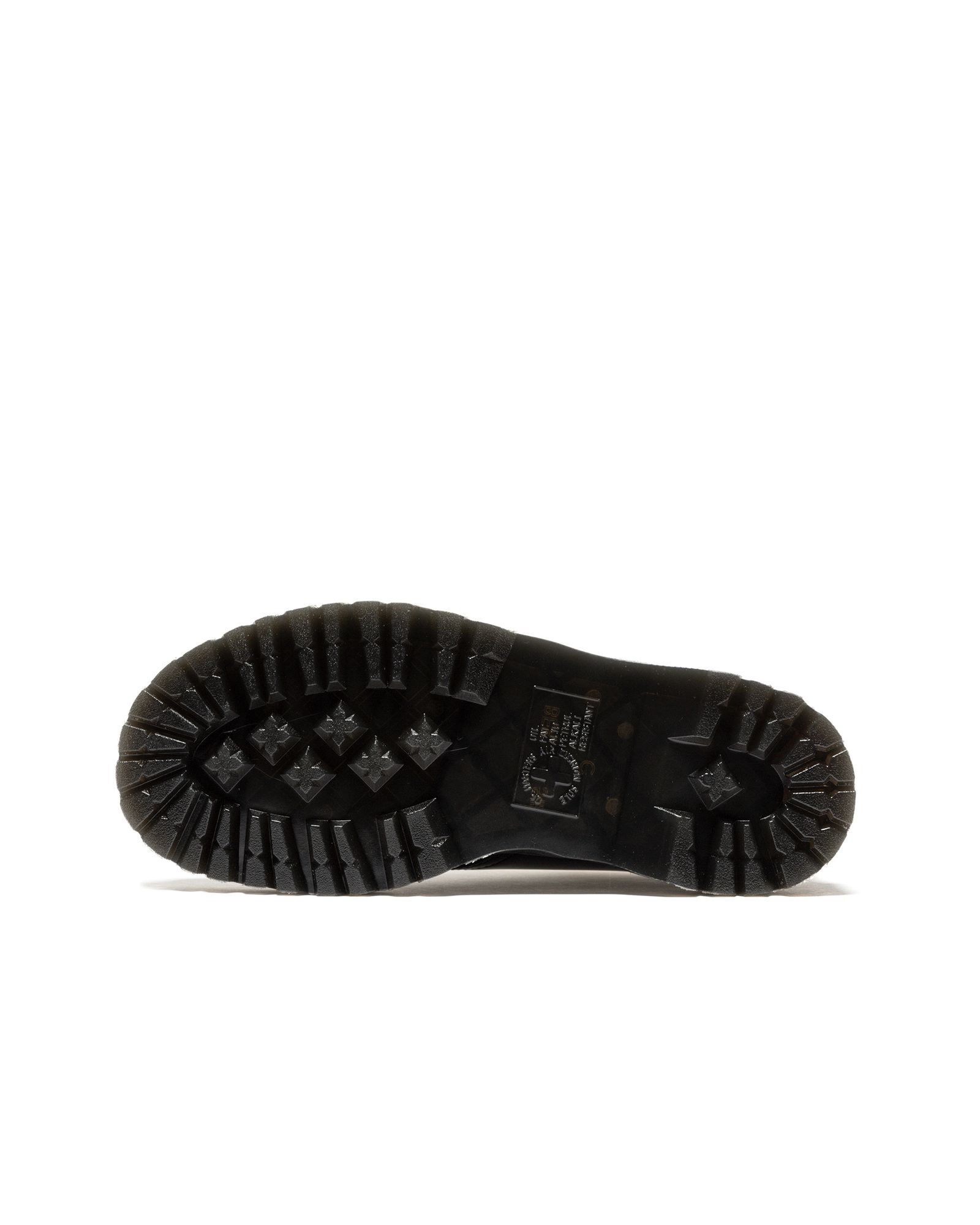 1461 QUAD BLACK POLISHED SMOOTH