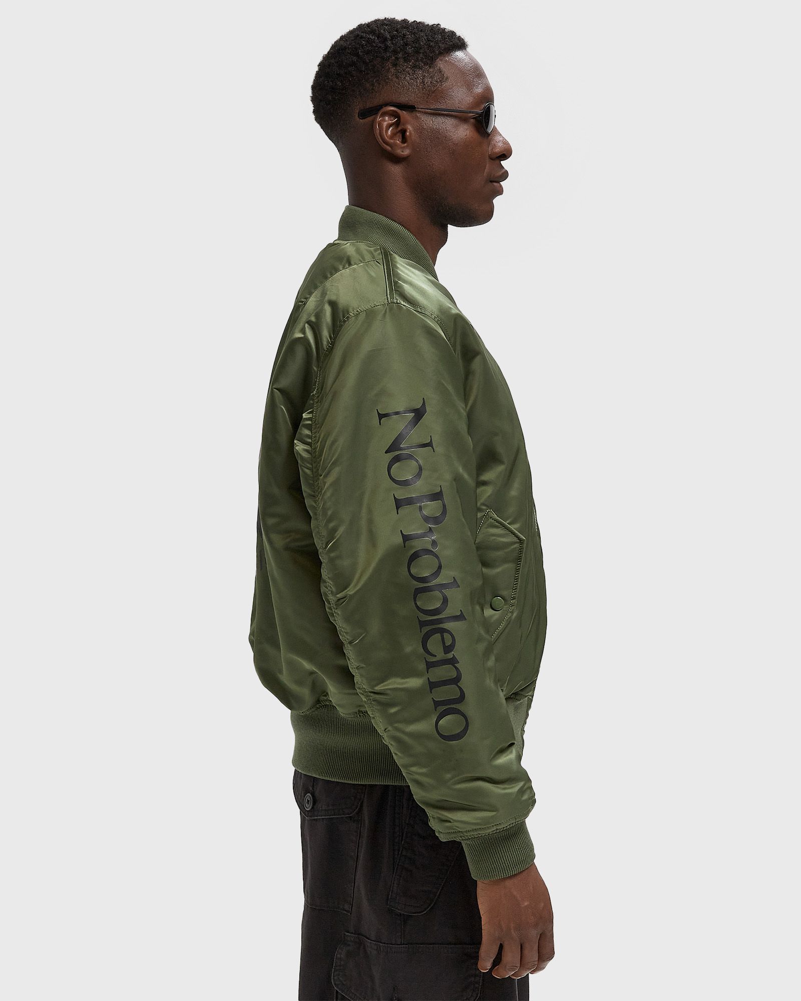 x No Problemo No War MA-1 Jacket