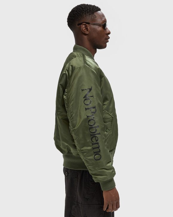 x No Problemo No War MA-1 Jacket